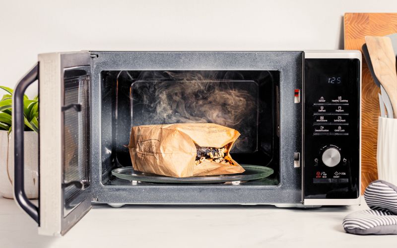 How To Clean A Burnt Microwave